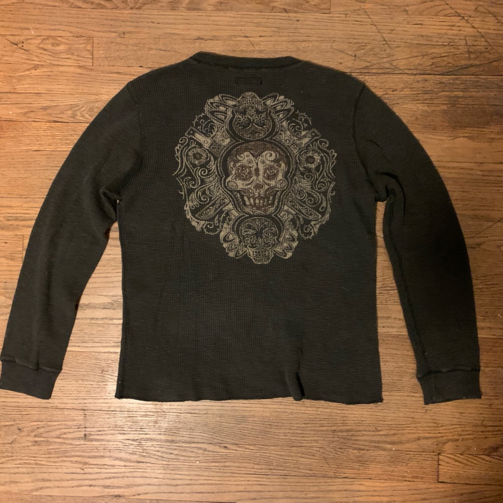 Lucky brand vintage inspired long sleeve
